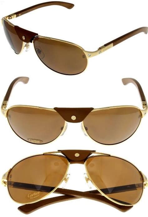 cartier santos sunglasses replica|cartier santos dumont sunglasses wood.